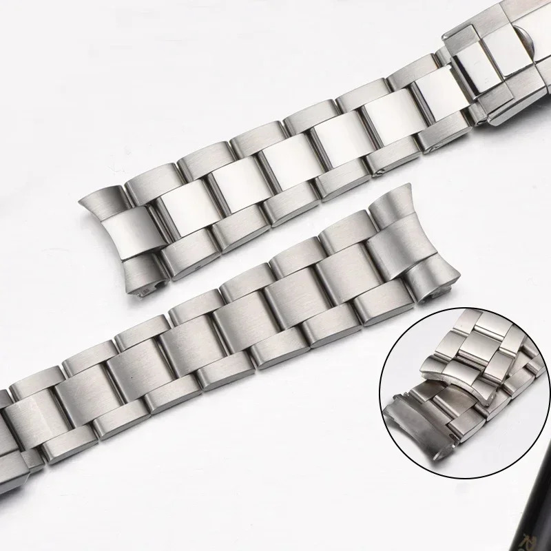 For Rolex SUBMARINER DAYTONA YachtMaster GMT Watch Band Strap Glide Lock Clasp 904 Steel Bracelet Watchbands 20mm 21mm 251105