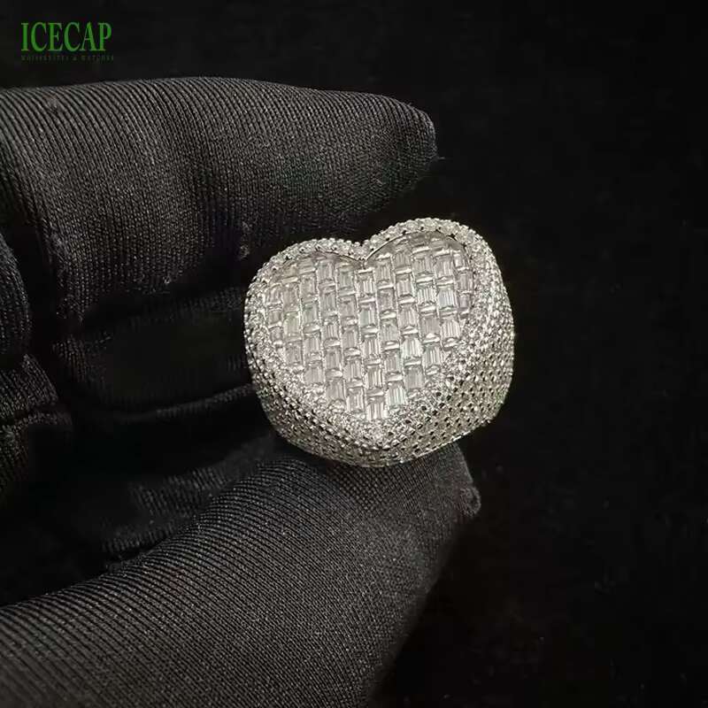 925 Sterling Silver Casual Rings for Ladies Fashion Hiphop Exquisite Gold Brand Finger Ring 18k Gold Diamond Engagement Ring