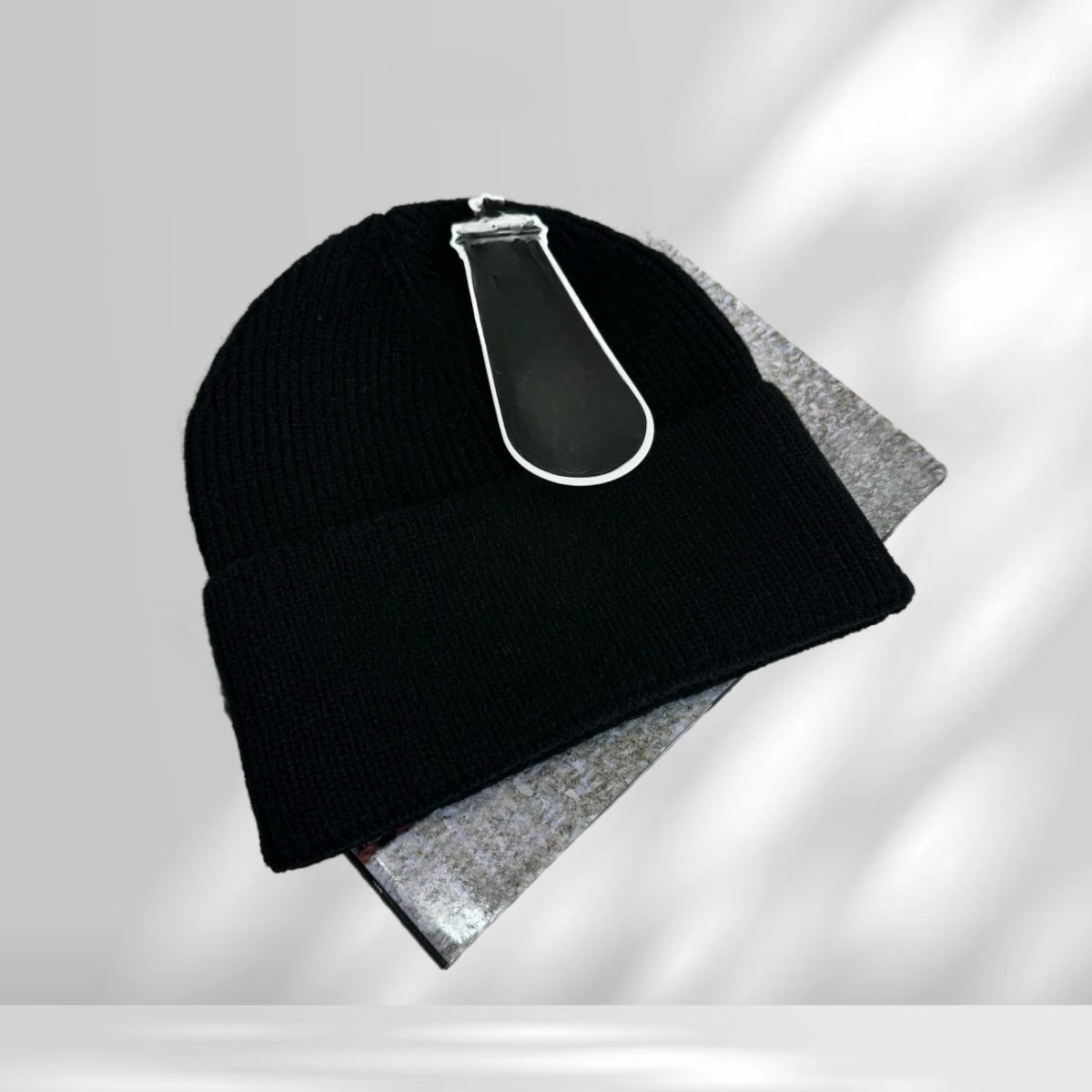 Grey Knit Cap Winte… - image