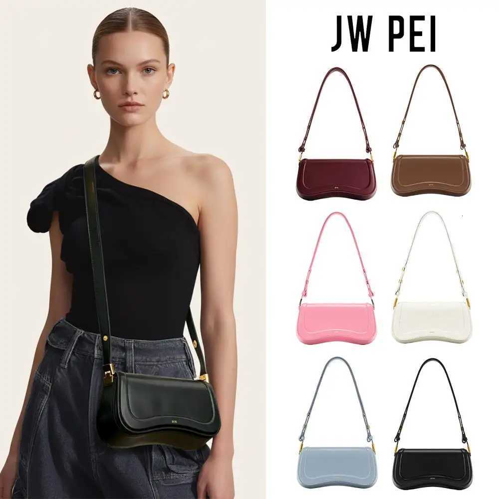 JW PEI Small Design Pudding Bag Genuine Leather Wens Luxury Shoder Bag Makeup Bag Fiable Cmuter Wallet Fiable Y251106