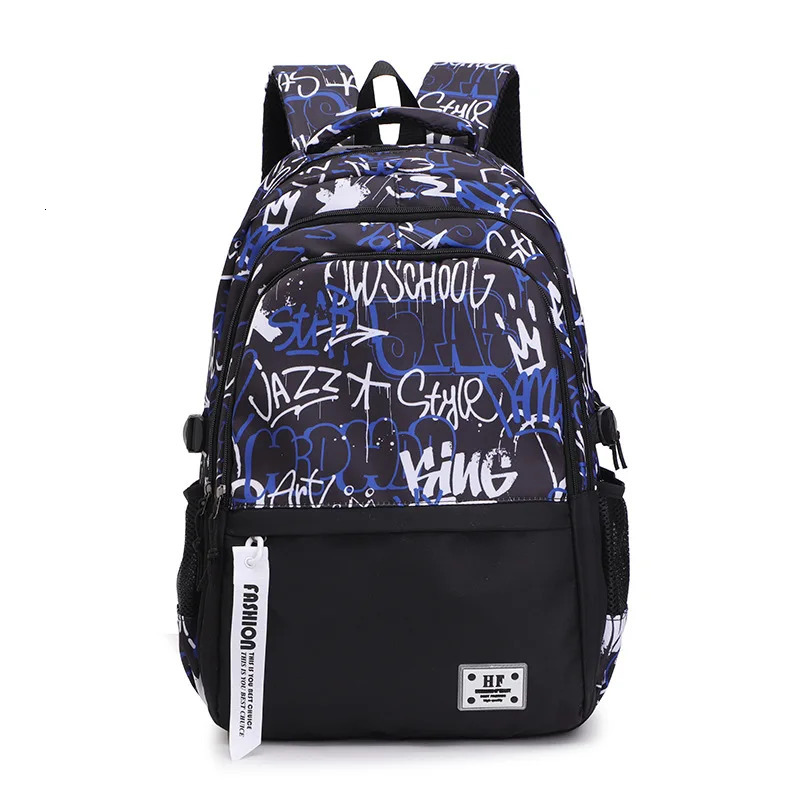 Graffiti printing for teenagers school bags high school students school bags outdoor travel backpacks 250402