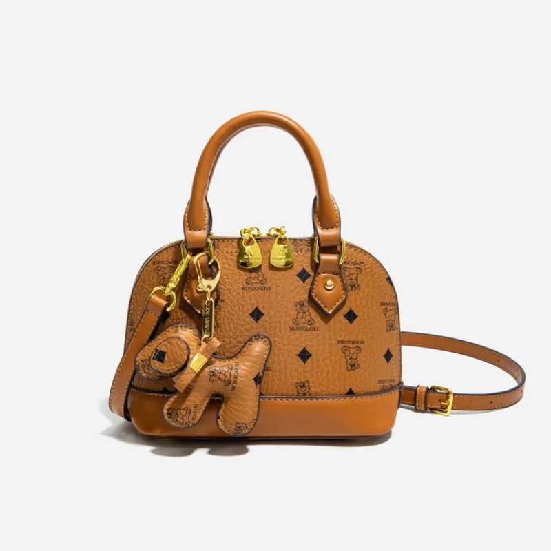 Stylish Handbag Womens Leather Finish Luxury Brand Collection Famous Designer Inspiration Perfect GiftW251106