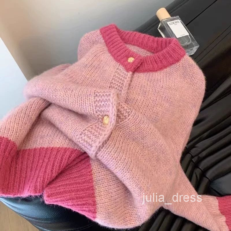 Short Cardigan Sweater for Women Spring and Autumn New Casual Versatile Lazy Style Loose Knitted Cardigan Top Trendy