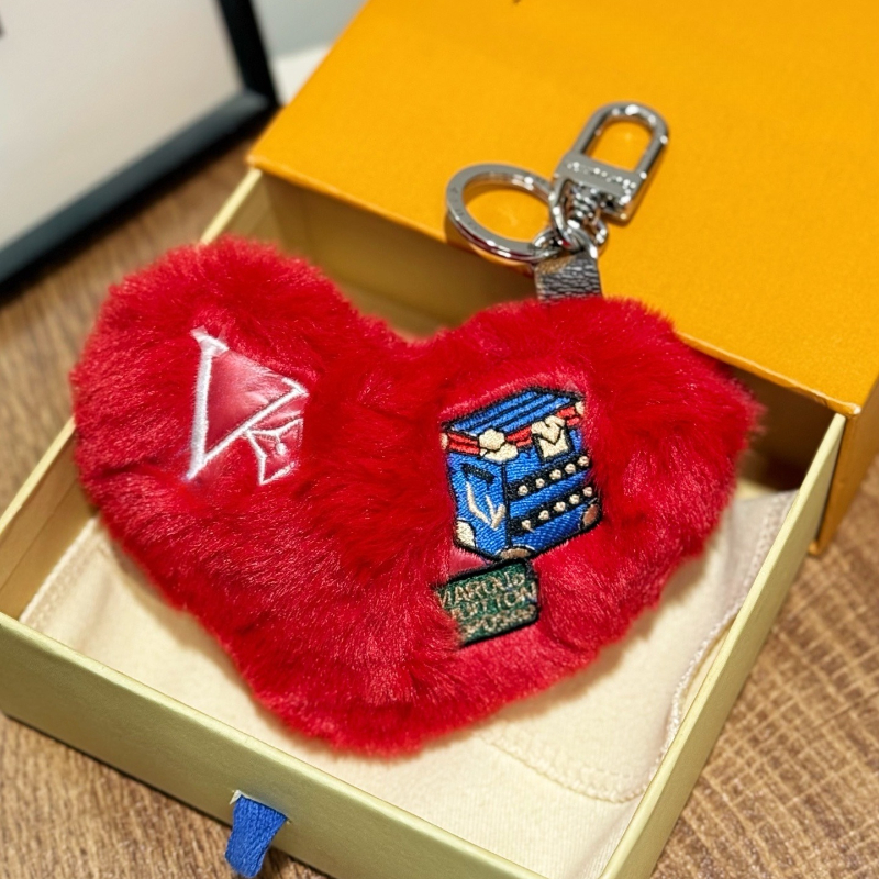 Unisex Key Chain Fashion Designer Keychain Classic Leather Keyrings for Women Coin Pocket Llaveros Mens Luxury Bag Charm Keychains