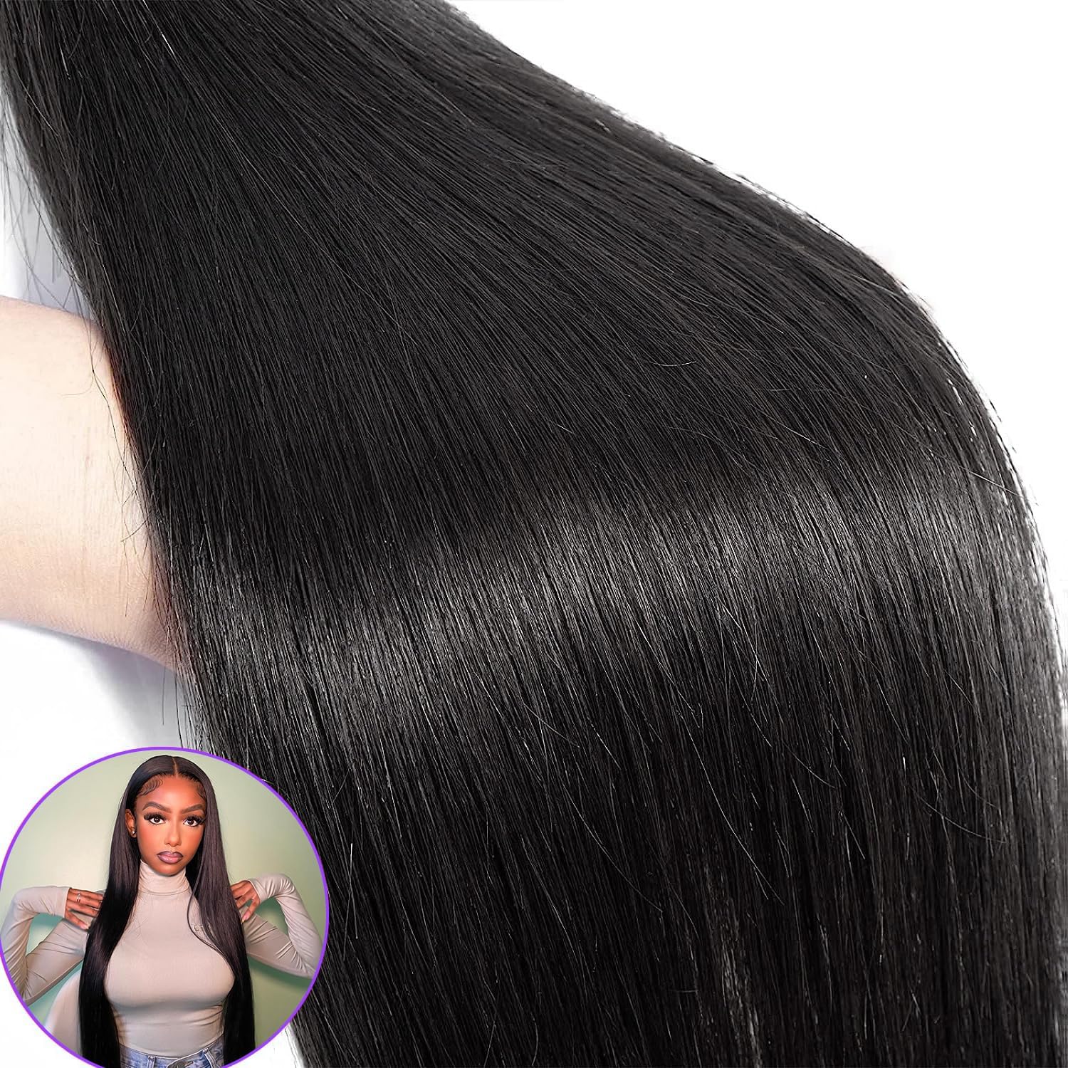10-26inch Straight Hair Bundles Remy Human Hair 100% Unprocessed 10A Brazilian Virgin Human Hair Extension