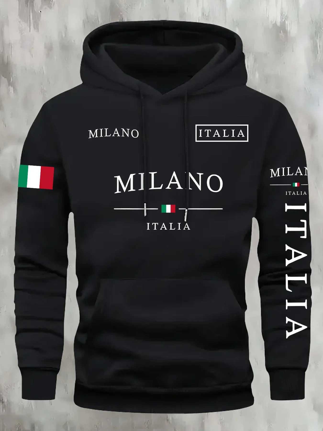 New Retro Couple Hoodies for Autumn And Winter Feature European And American Trendy Designs with Geometric Prints hoodie W251106