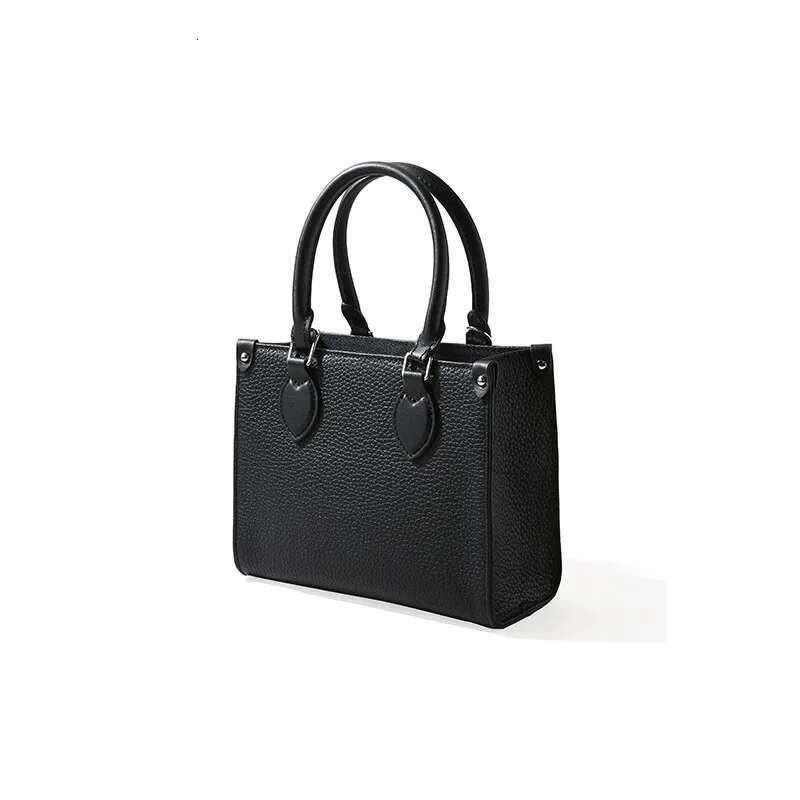 Genuine Leather 2025 New Top Layer Cowhide Free Initials Women One-Shoulder Crossbody Fashion Handheld Mini Small Square Bag