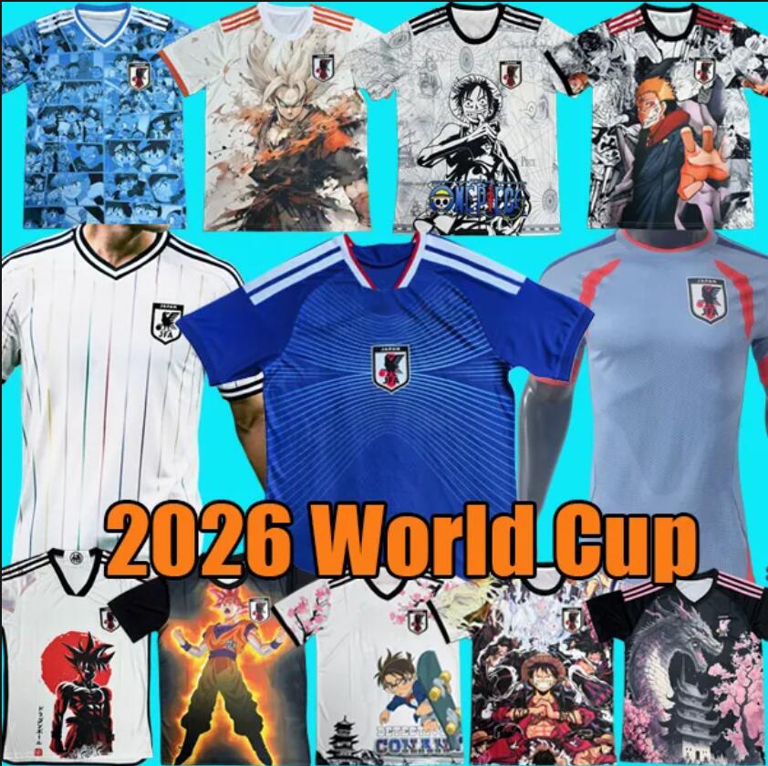 2024 JapAn Soccer Jerseys Cartoon UEDA ITO ISAGI ATOM TSUBASA MINAMINO DOAN KUBO MITOMA TOMIYASU ENDO NAKATA 22 23 24 Japanese uniform Football Shirt T Chinese dragon
