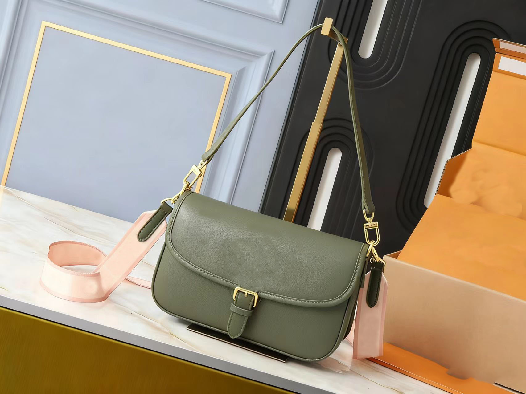 2025 New Multi Color Women's Luxury Designer Shoulder Bag Handbag Pocket Accessories Crossbody Bag Wallet Classic Embossed Handbag Underarm Bag Cowboy Bag BB 8A