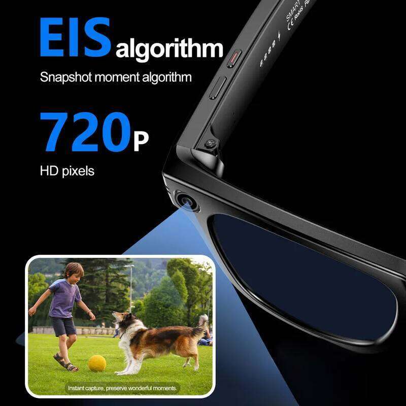AI Smart With Camera Photo Sense Music Call Intelligent Recording Ip65 Waterproof Bluetooth Glasses