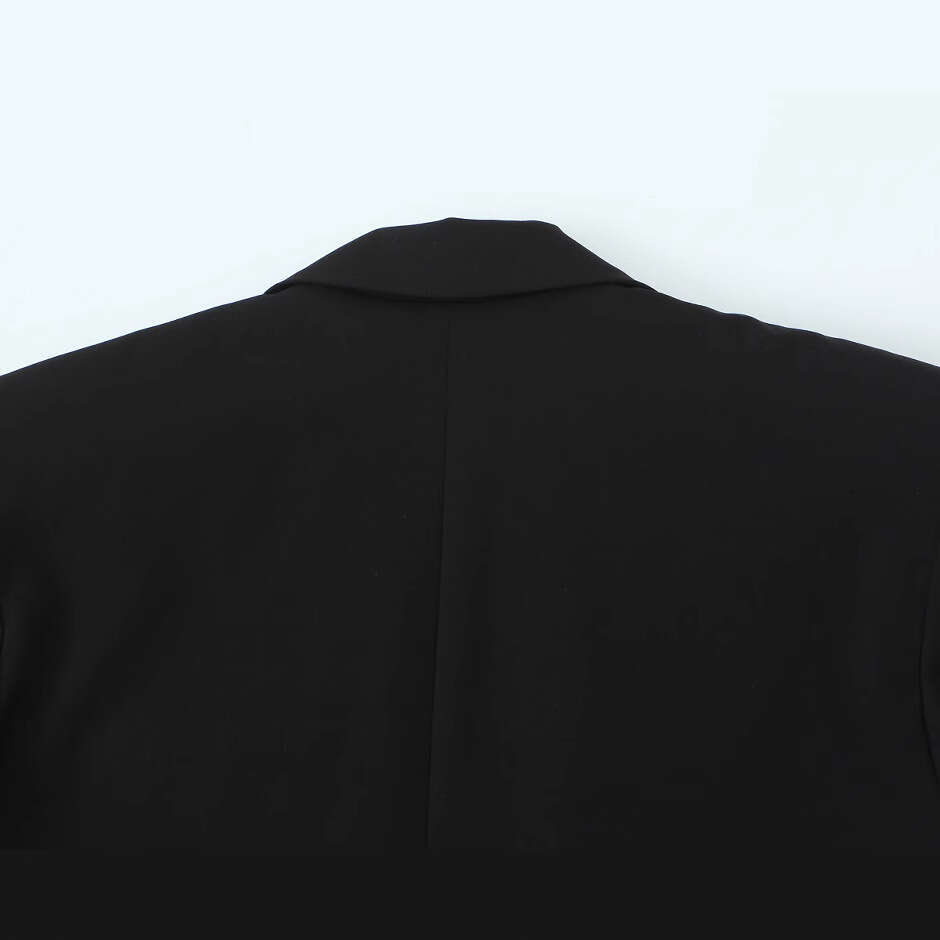 Amazon SHEIN European And American Cross-Border Hot Sale Women's Clothing Thin Striped Loose Short Long Sleeve Blazer e4ab 4623