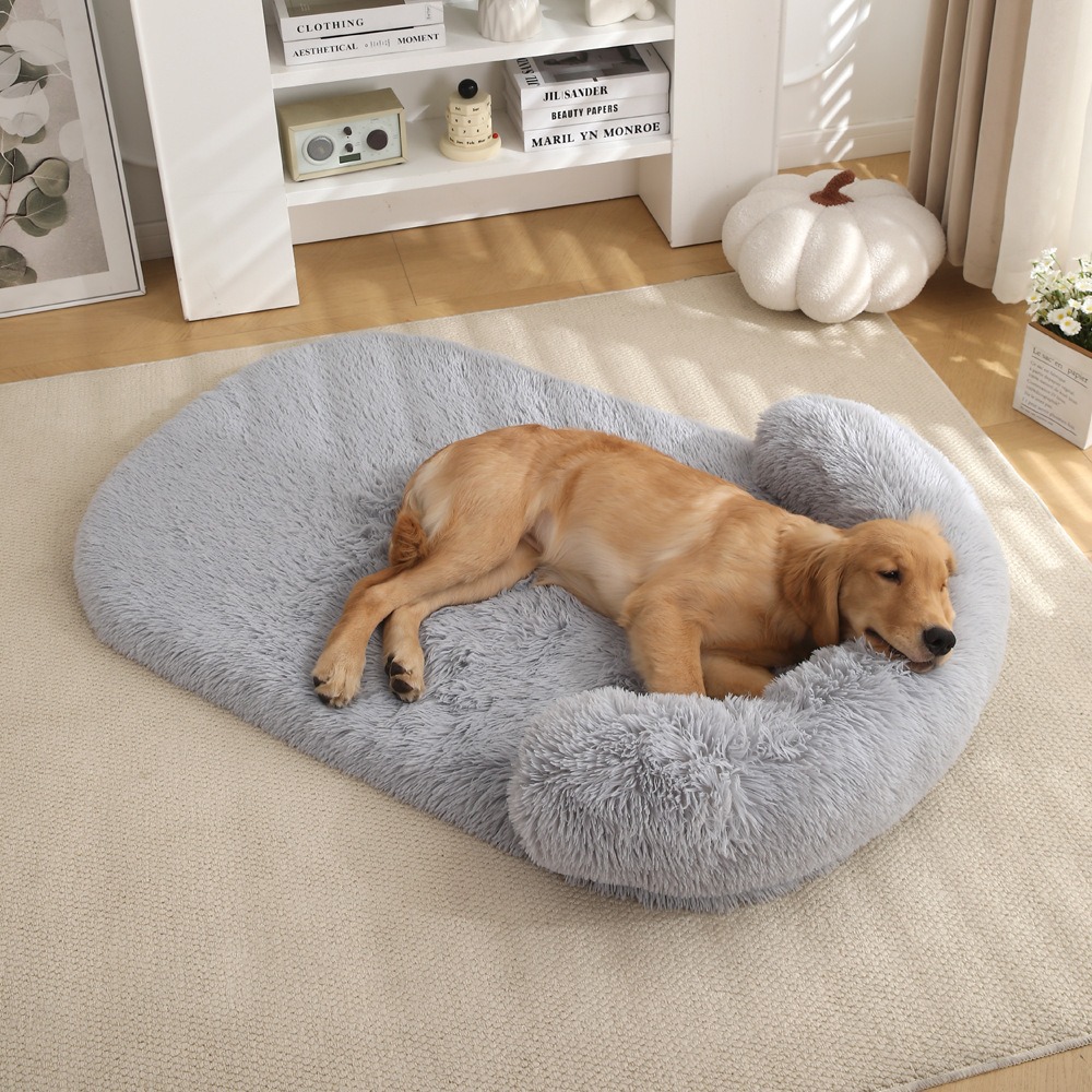 Free shipping designer pet supplies warm comfortable all year round large dog mattress removable washable sponge sofa cushion cat bed 2025