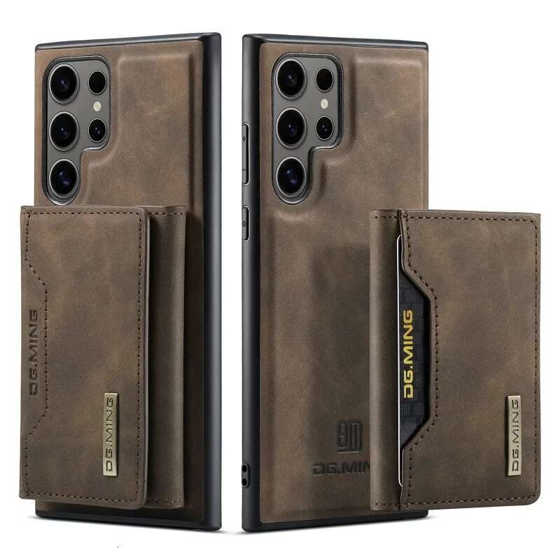 2 in 1 Detachable Wallet Card Holder Phone Case for Samsung Galaxy S25 Ultra S22 Plus S24 S23 FE A54 A16 A15 A55 A35 A36 Cover