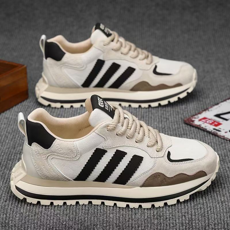 Free shipping designer trainers sneakers men beige black red comfortable breathable wear-resisting outdoor casual shoe