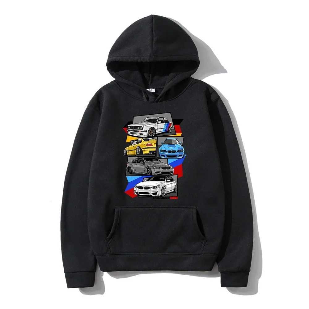 Classic E30 E46 E92 F80 M3 E36 Hoodies Fashion Men Graphic Initial D Hoodie Unisex Hip Hop Pullover Sweatshirt Car Graphic Hoody W251106