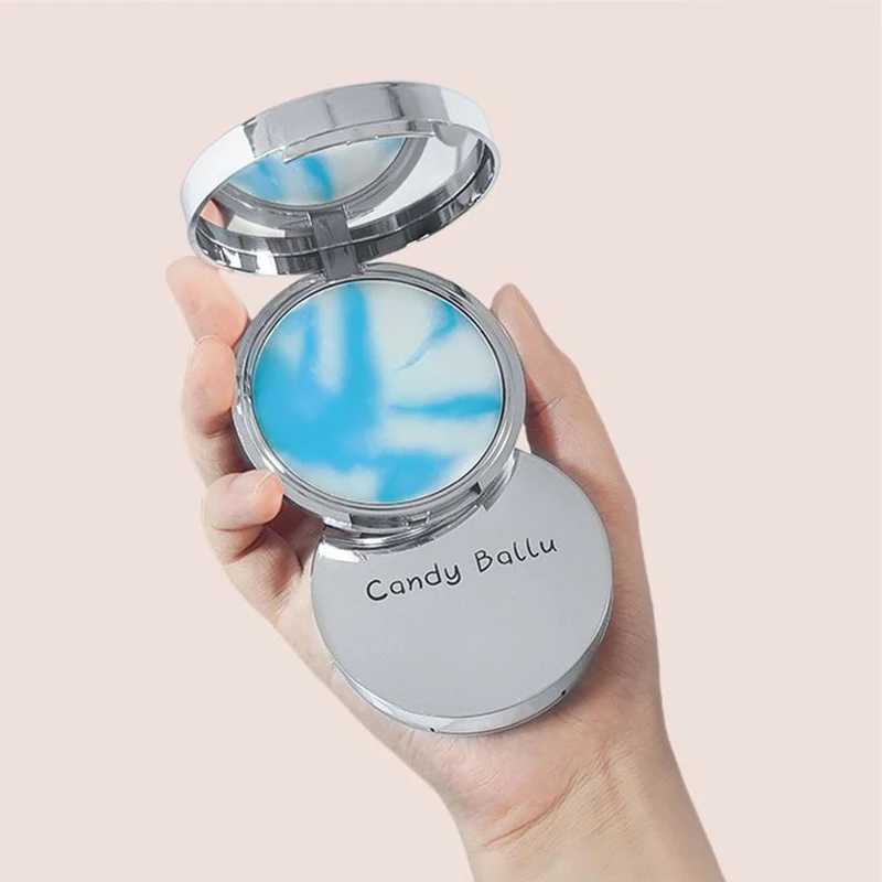 Lavender Set Powder Lasting Oil Control Waterproof concealer for Women Portable Matte Firming Facial Loose Powder MakeupXJ250407