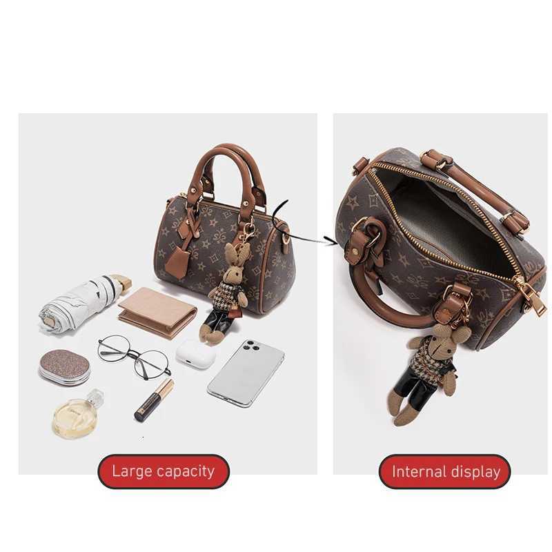 FOXER Brand Top-handle Bag PVC Women Shoulder Bag 2025 Winter Vintage Pillow Handbag Luxury Design Female Crossbody PurseW251106