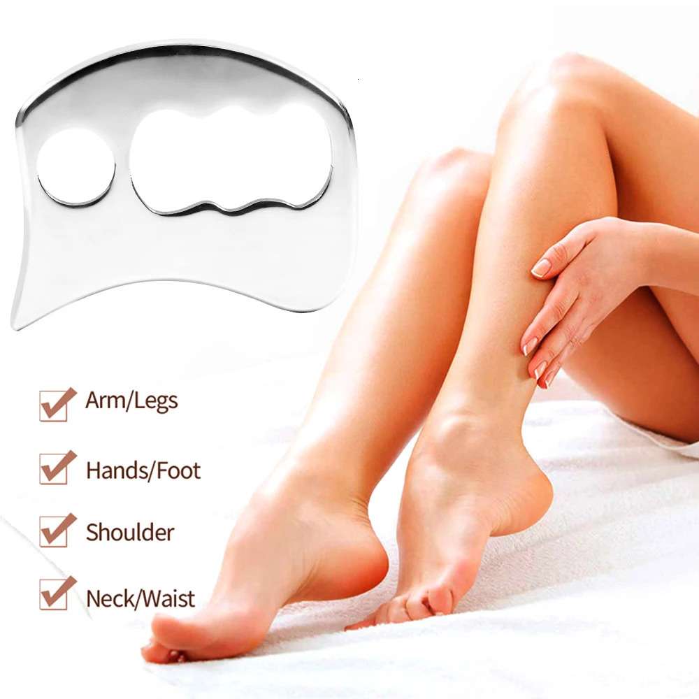 Stainless Steel Gua Sha Scraping Massage Tool IASTM Tool for Back Legs Arms Scraper Anti-cellulite Muscle Massage Relaxation 250328