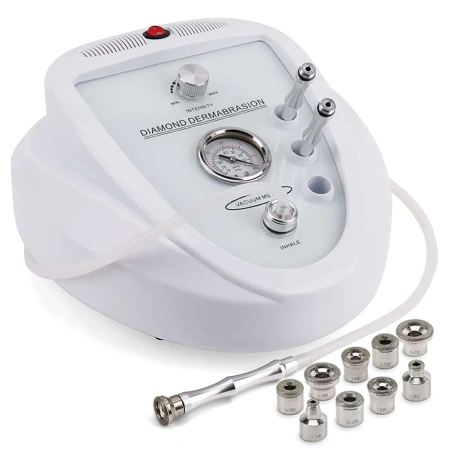 Dia Microdermabrasion hine 65-68cmHg Suction Power Professional Dermabrasion ome Use Facial Skin Care Equipment