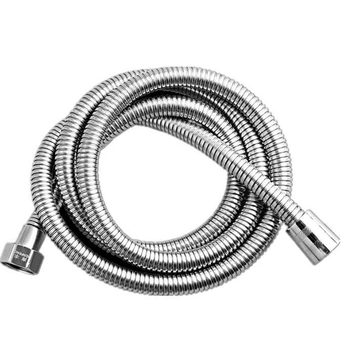 1 / 15/2/3/4/5/10 M Shower Pipe Shower Water Heater Stainless Steel Hose General Metal Hose Water Softener Y251107