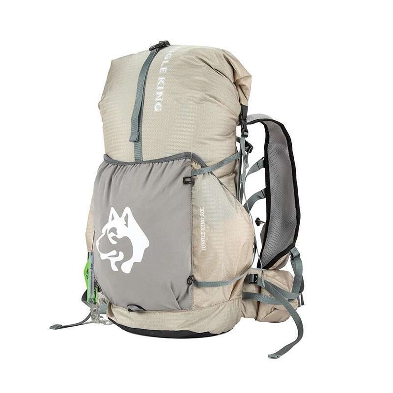 JUNGLEKING Cy1050 30L Black Multipurpose Hiking Backpack Trail Running Fastpacking Pack Travel Bag For Outdoor Climbing Trekking