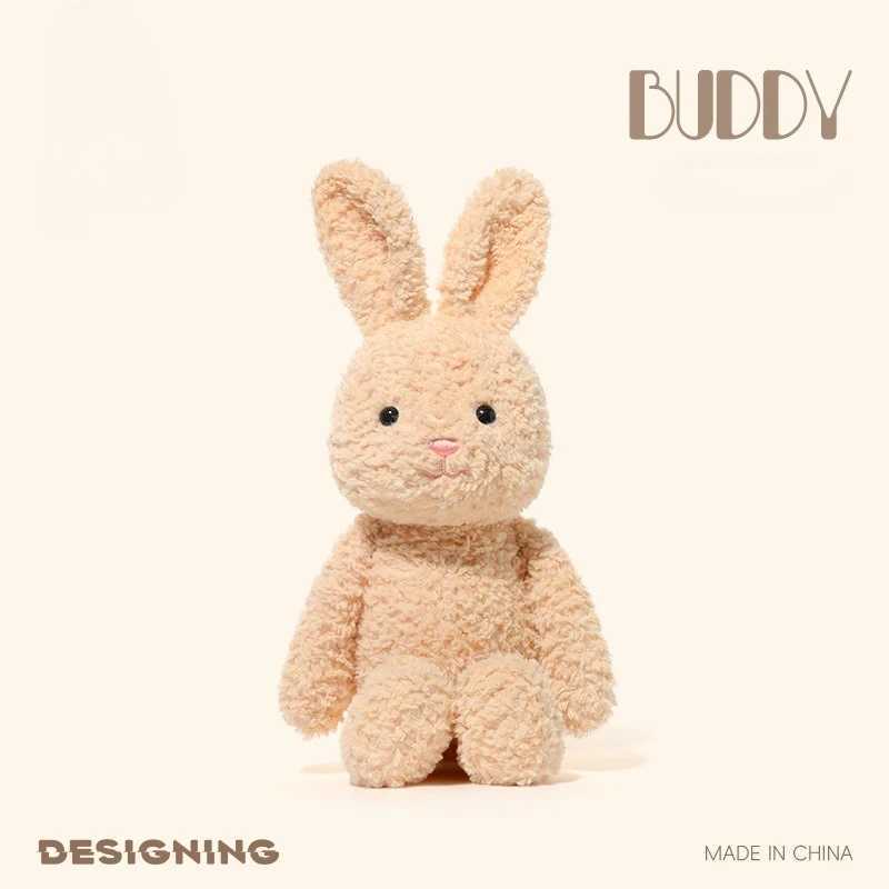 Kids Cuddly Animal Plush Toy Super Soft Fluffy Dog Monkey Rabbit Sheep Stuffed Animal Soothing Toys for Toddlers Bedroom Decor C251107