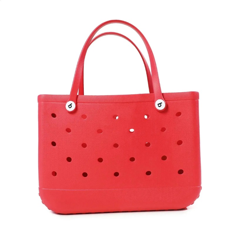 Women's EVA Bogg Rubber Tote - Waterproof & Durable Travel Handbag for Outdoor Activities