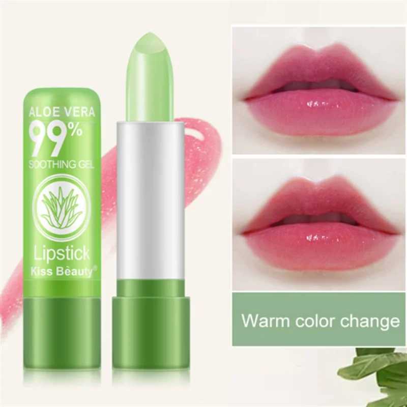 12 aloe color changing lipstick Long term moisturizing lipstick lip color lipstick care W250407