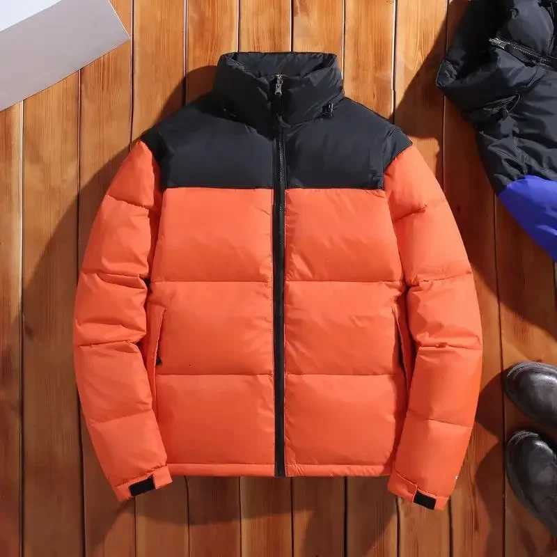 Winter America Brand Parkas Mixed Colors Couple Cotton Coats Casual Stand Collar Warm Down Puffer Jackets Men Top Brand CoatT251107