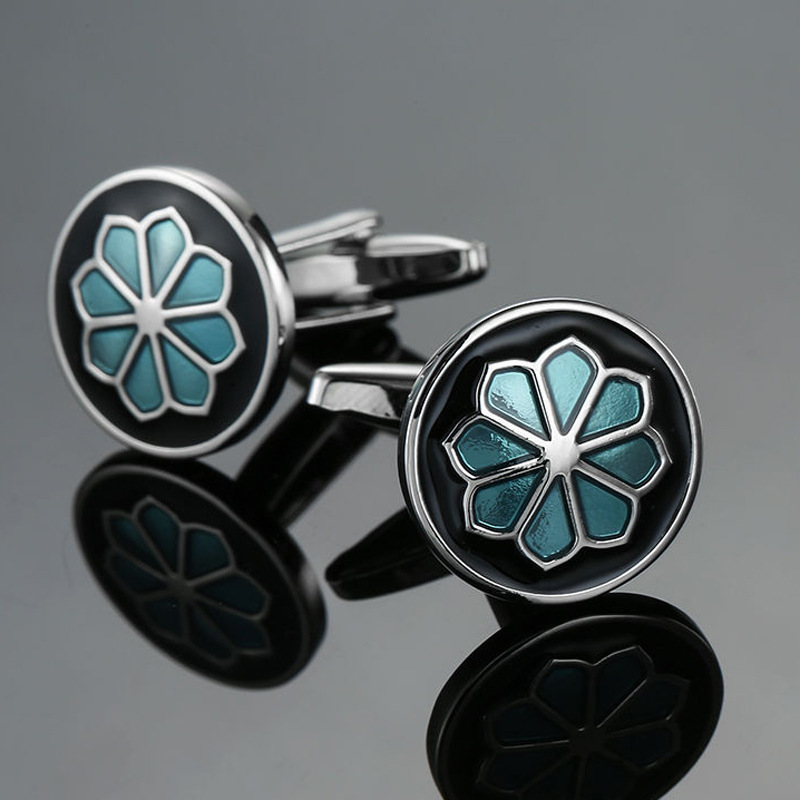 10pairs/lot Coconut Tree Cufflinks Coconut Palm Cuff Link Copper Plating Mens Jewelry Accessory Wholesale 250327