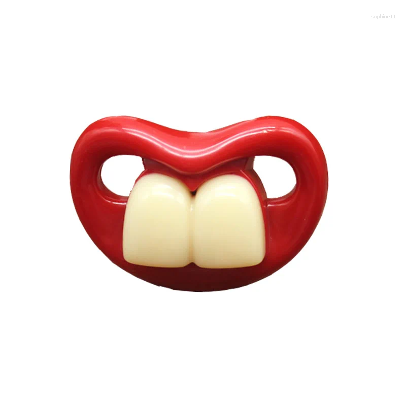 Update Funny Dog Pacifier Silicone Buckteeth For Small Red Lips Cat Muzzle Puppies Dental Health Pet Supplies