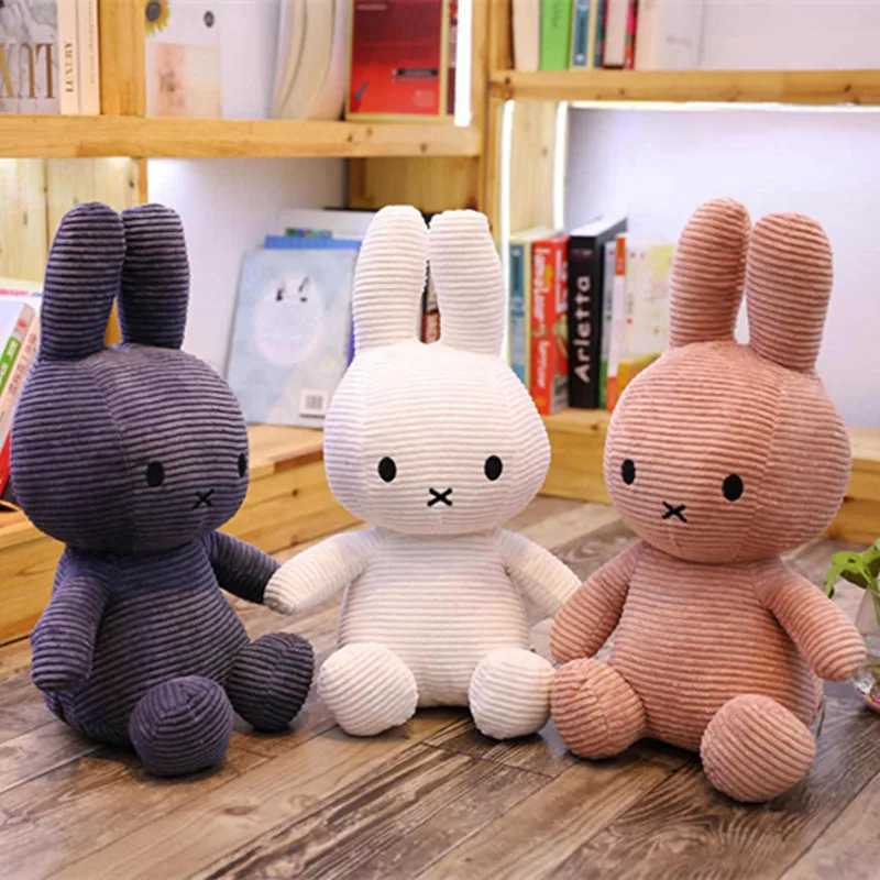 Corduroy Comfortable Soft Rabbit Soothing Doll Cute Plush Decorative Pendant Birthday Christmas Gift toys for Girl and Boy C251107