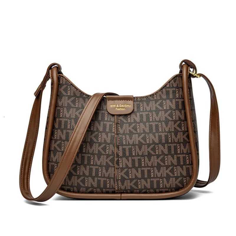 Premium Womens Messenger Bag Designer Leather Crossbody Shoulder Handbag Luxury Brand Ladies Elegant Tote PurseW251106