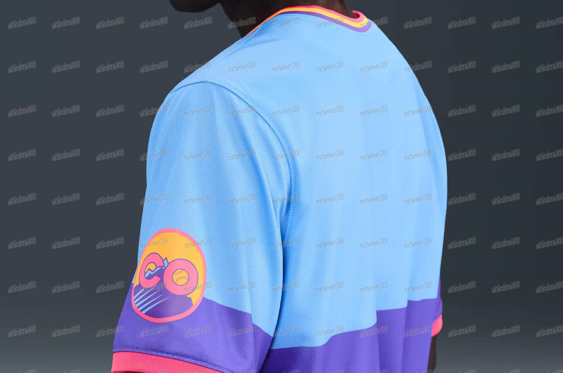 Kris Bryant 2025 City Connect Ryan McMahon Personalized Embroidered Letter Number Design