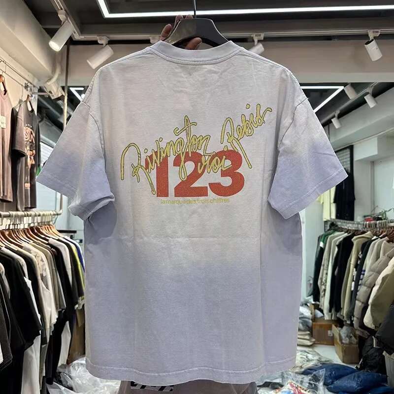 2025 new fashion summer Contrasting Color Shirt