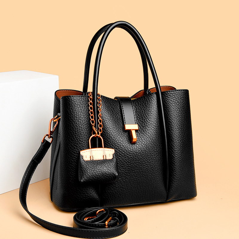 Designer Bag Women's Vintage Fashion Large Capacity Tote Commuter Shoulder Crossbody Bag