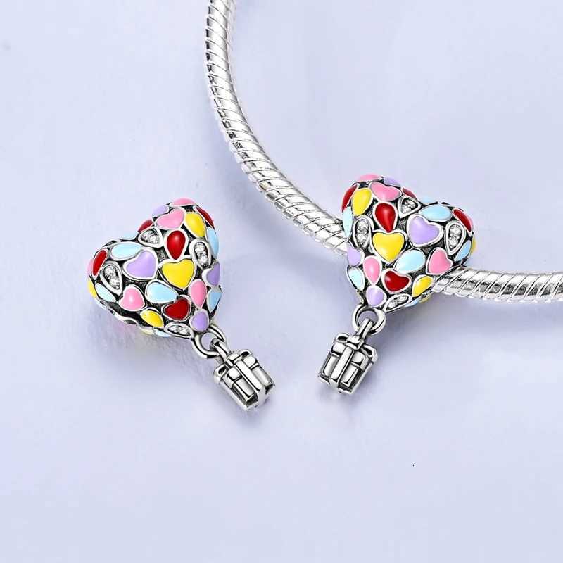 Original Charms Bead Pendant 925 Sterling Silver Cat Paw Bow Girl Cherry Firefly Heart Charm Fit Bracelet DIY Women Jewelry GiftXJ251107