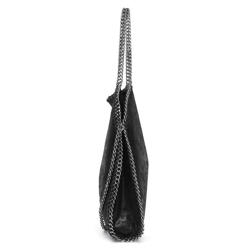 FIRMRANCH New Frosted Material Handbag Chain Woven Foldable Fashion Shoulder Women Multi-Funcation Bag Steady Quality Chic PouchC250407