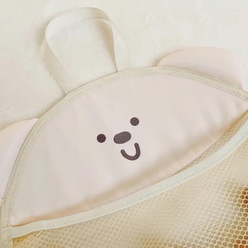 Update Pet Dog Cat Storage Hanging Bag Wardrobe Mesh Bags Bathroom Toy Bedroom Toys Dogs Accessories
