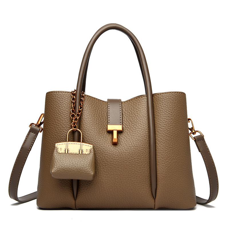 Designer Bag Women's Vintage Fashion Large Capacity Tote Commuter Shoulder Crossbody Bag