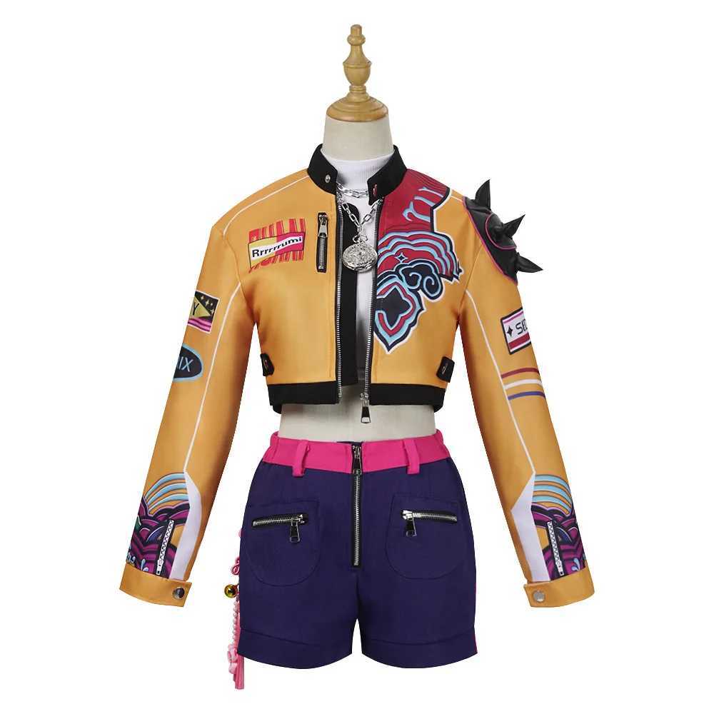 Anime Movies K-Pop Rumi Zoey Mira Demong Hunters Cosplay Costumes for Women Girls Halloween Carnival Party Cosplay Costume W251107