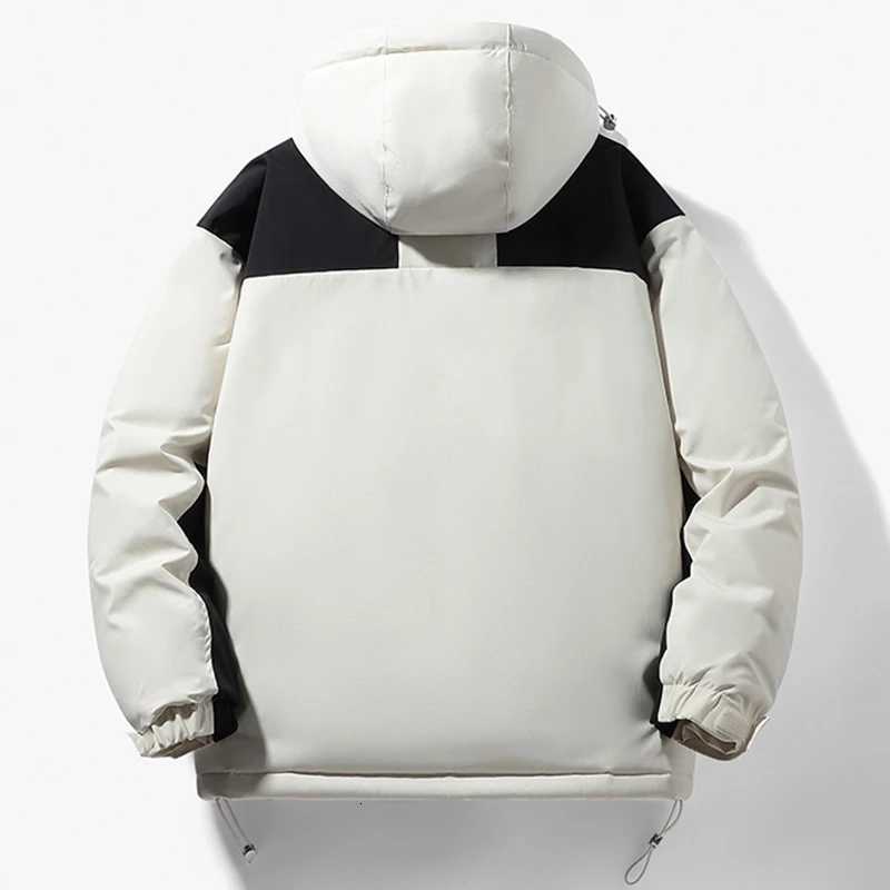 Men Winter New Warm Parkas Jacket Men Hooded Waterproof Outdoor Coat Detachable Hat Windproof Jacket Men Brand Clothing MaleT251107