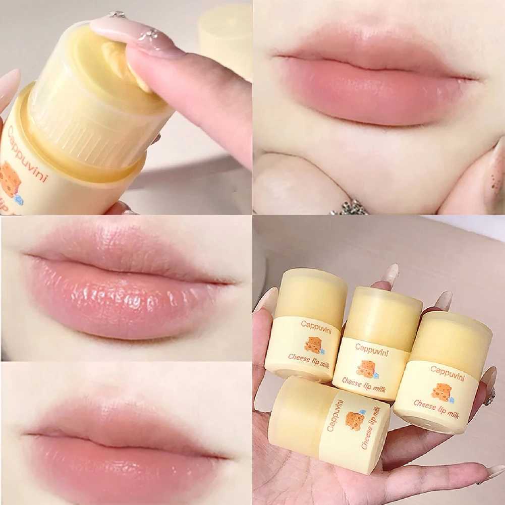 Cappuvini deep moisturizing cheese lipstick smooth texture lipstick reduce lip lines and maintain lip gloss W250407