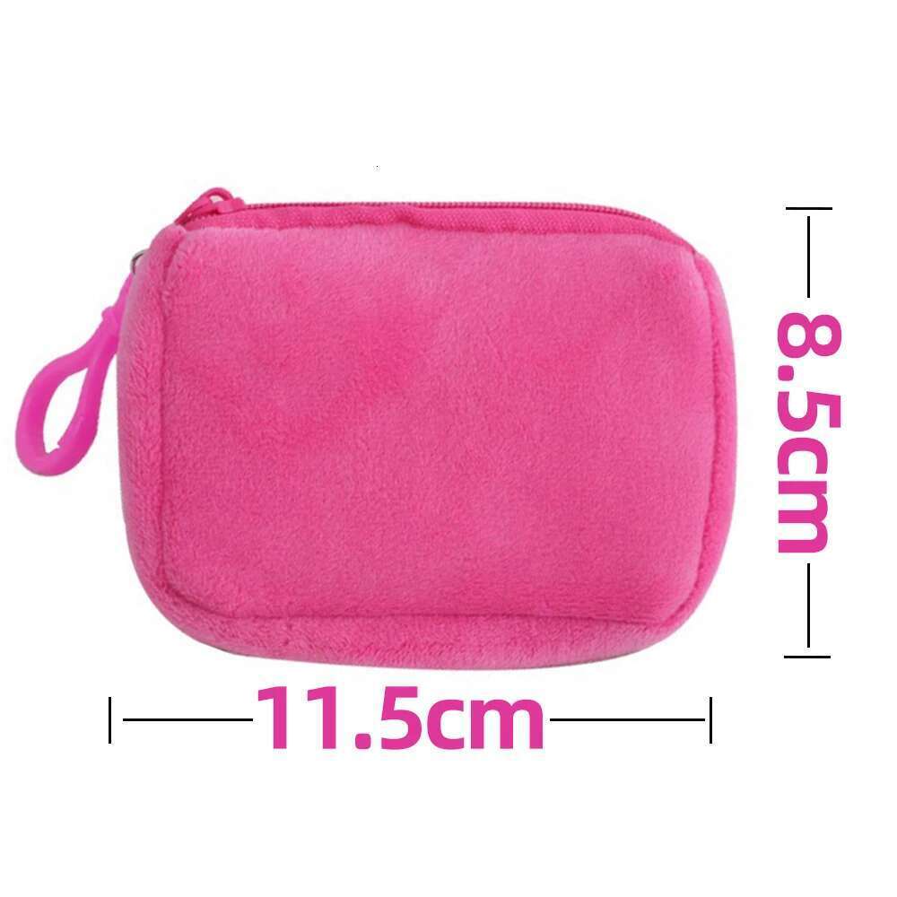 Badtz Maru Cinnamoroll Kuromi Plush Coin Purse Key Case Portable Mini Storage Bag Cute Gifts For Kids Clutch