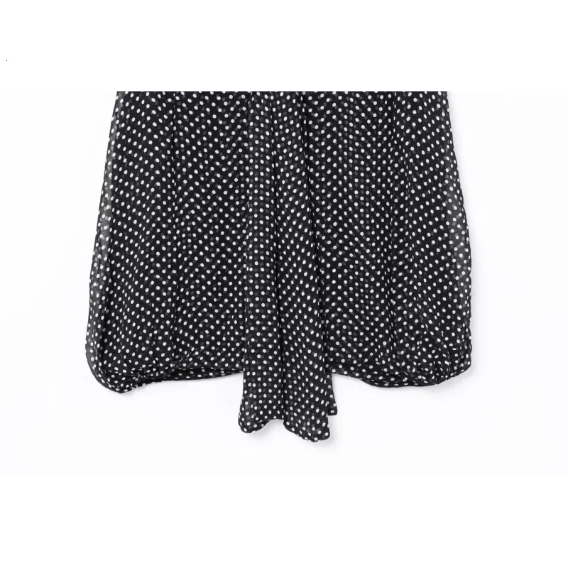 Womens Cape Town shirt with tie details spring casual Vneck womens lightweight top long sleeved and blouse 250407