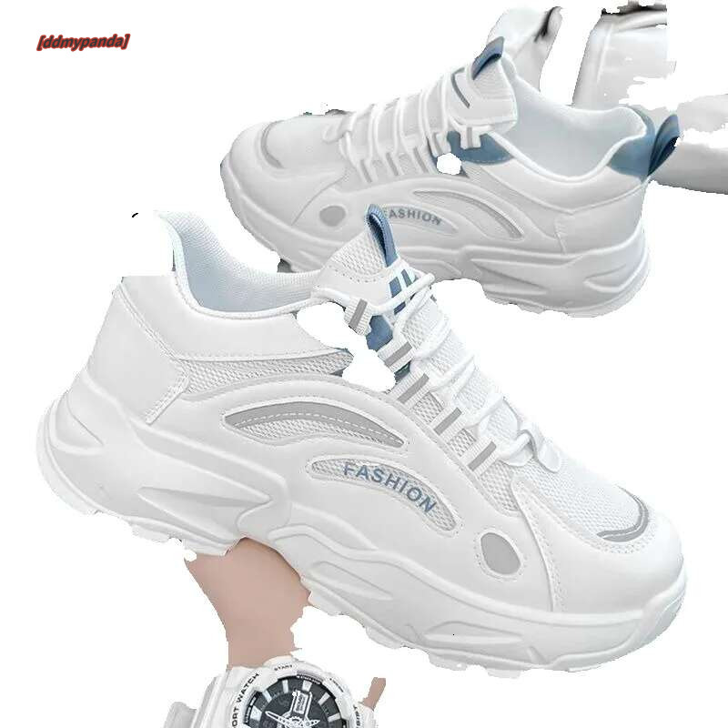 2024 Casual Sports for Men Comfortable Fashion Outdoor Four Seasons Shoes Men's Sneakers White Platform Lace-up Trainers ddmypanda