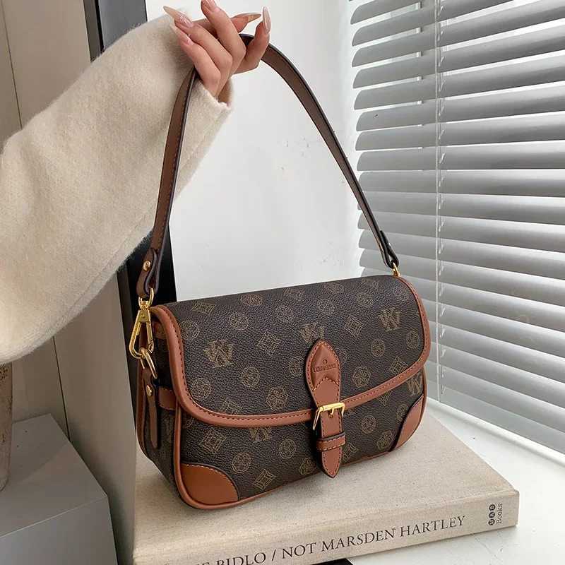 Chic Leather Crossbody Bag For Women Luxury Brand Shoulder Handbag Ladies Tote Purse Designer Elegant MessengerW251107