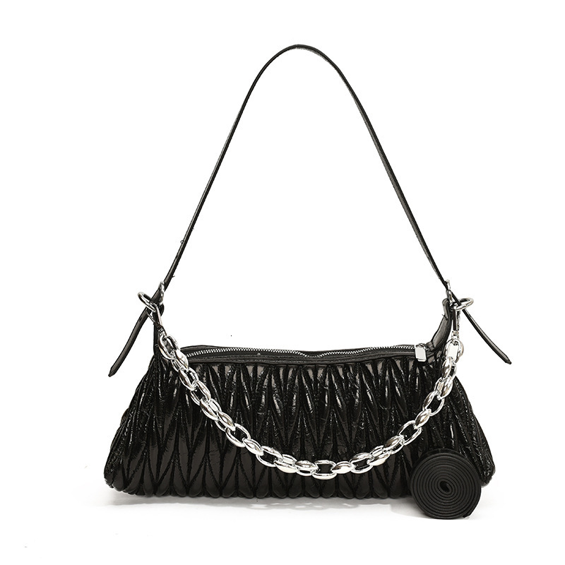 2025S Designer Women S Bag Single Shoulder Solid Color Casual Women S New Autumn Winter Armpit Bag Fashionable And Trendy Crossbody Bag