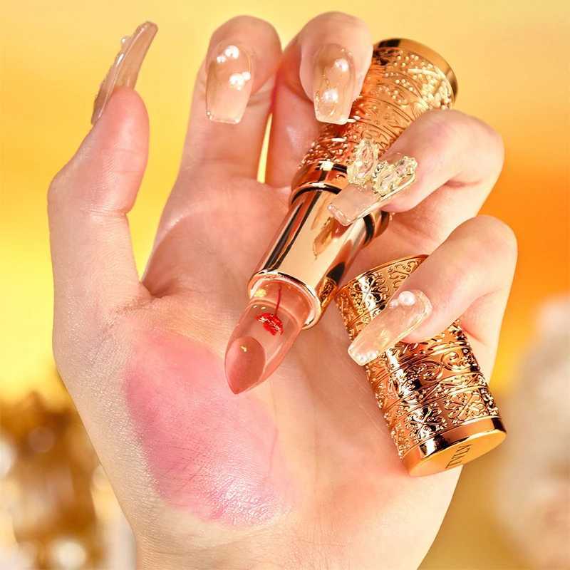 Crystal Color Changing Petal Lipstick for Women Long lasting Non stick Cup lipstick W250407