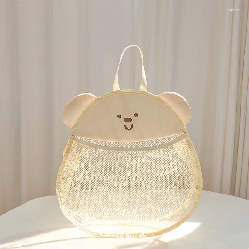 Update Pet Dog Cat Storage Hanging Bag Wardrobe Mesh Bags Bathroom Toy Bedroom Toys Dogs Accessories